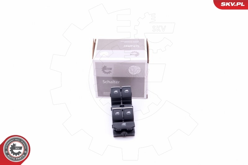 Switch, window regulator